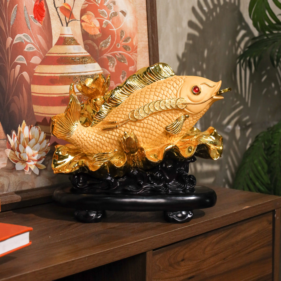 Dragonfish of Fortune Golden Arowana 33cm