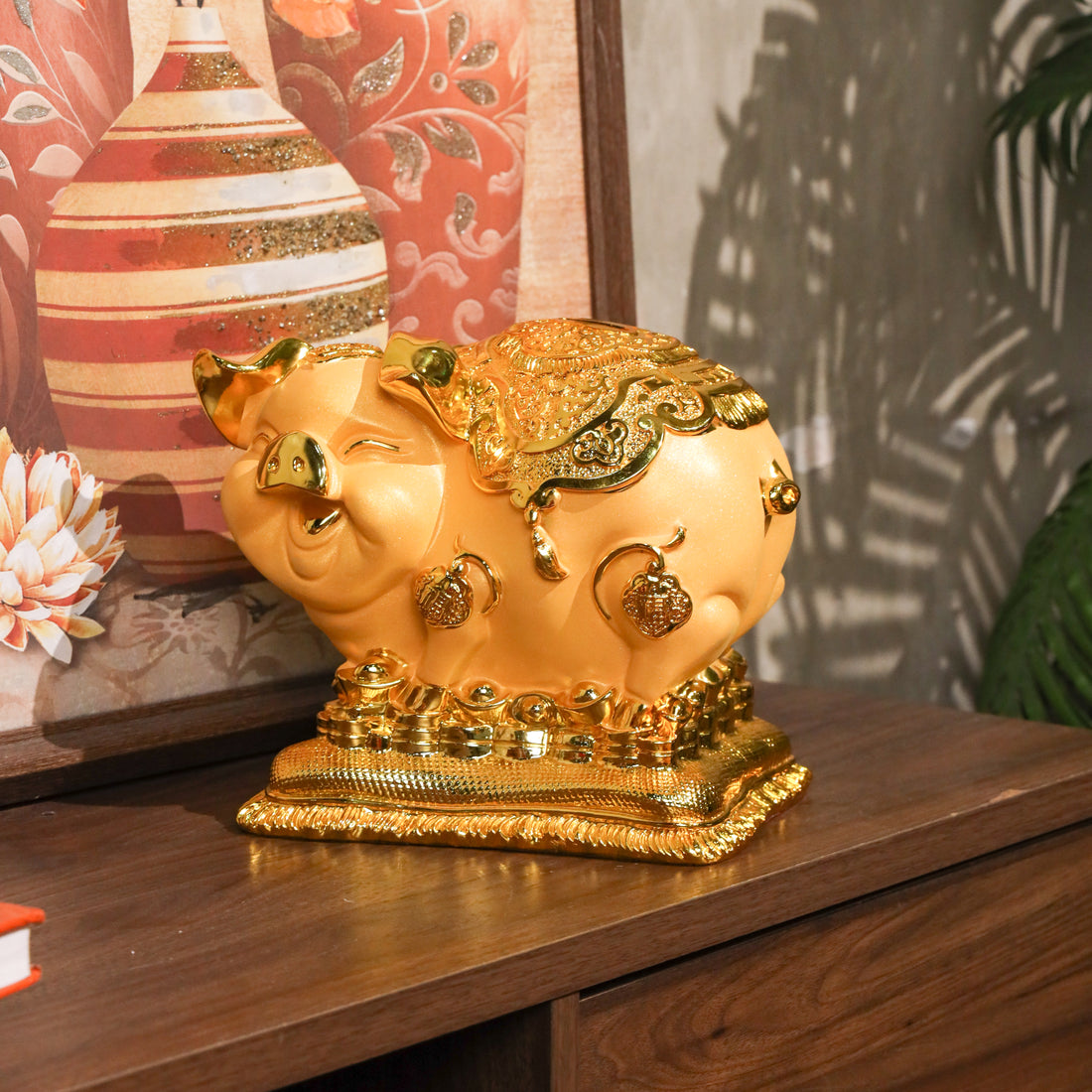 Easy Life Golden Pig of Prosperity 38cm