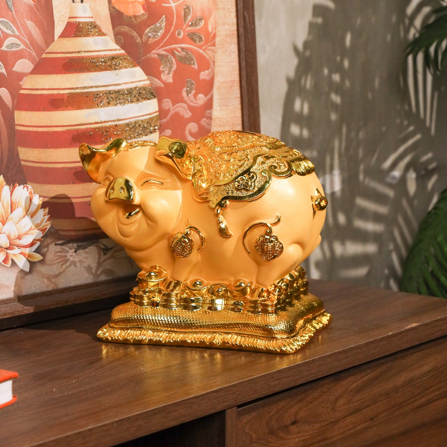 Easy Life Golden Pig of Prosperity 38cm
