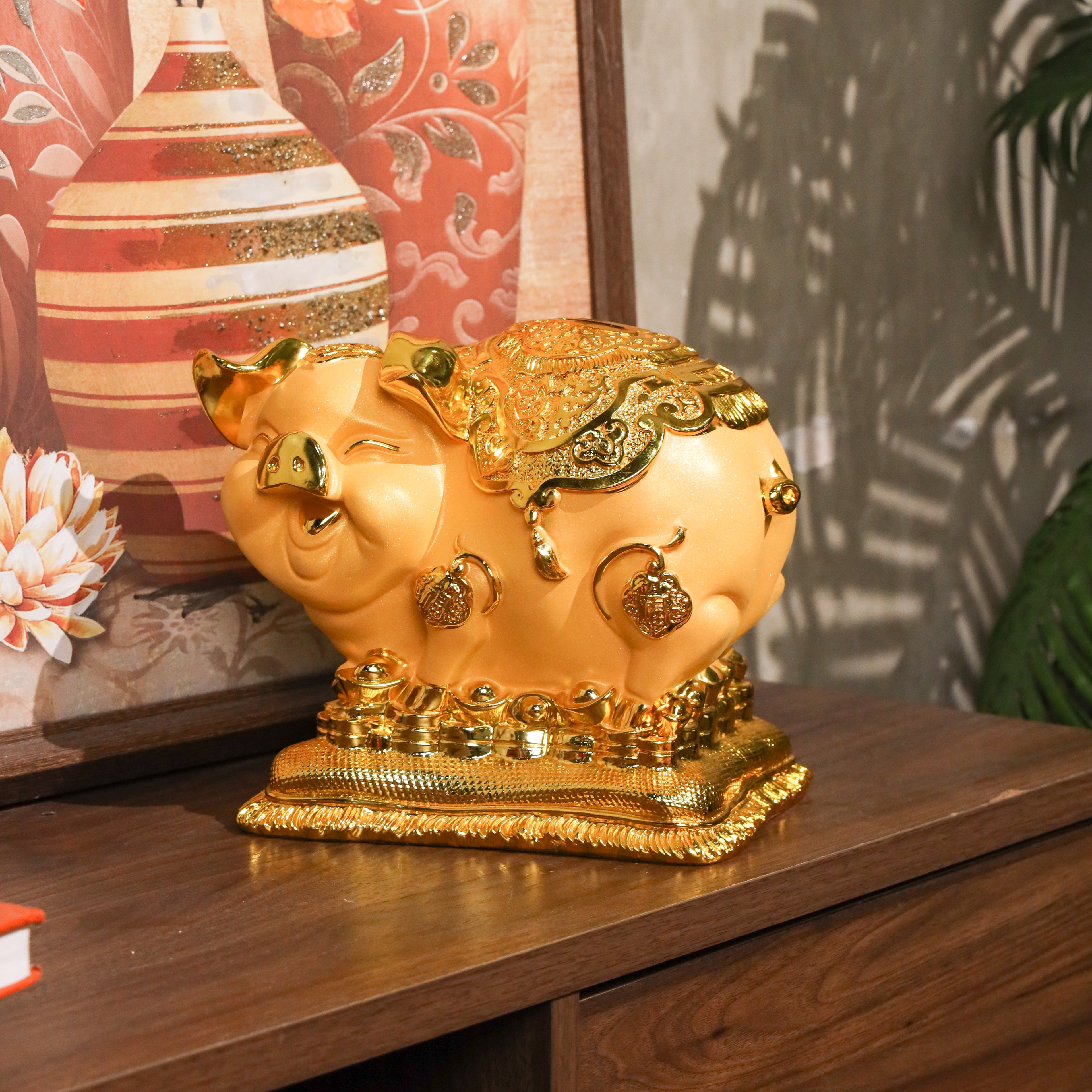 Easy Life Golden Pig of Prosperity 38cm