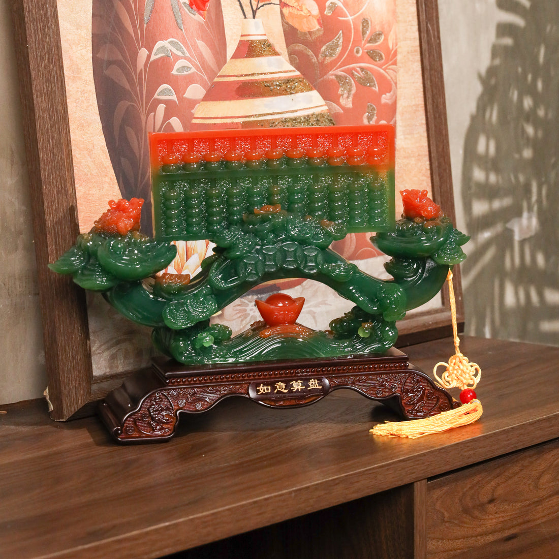 Wise Money Decisions Ru Yi &amp; Abacus 36cm