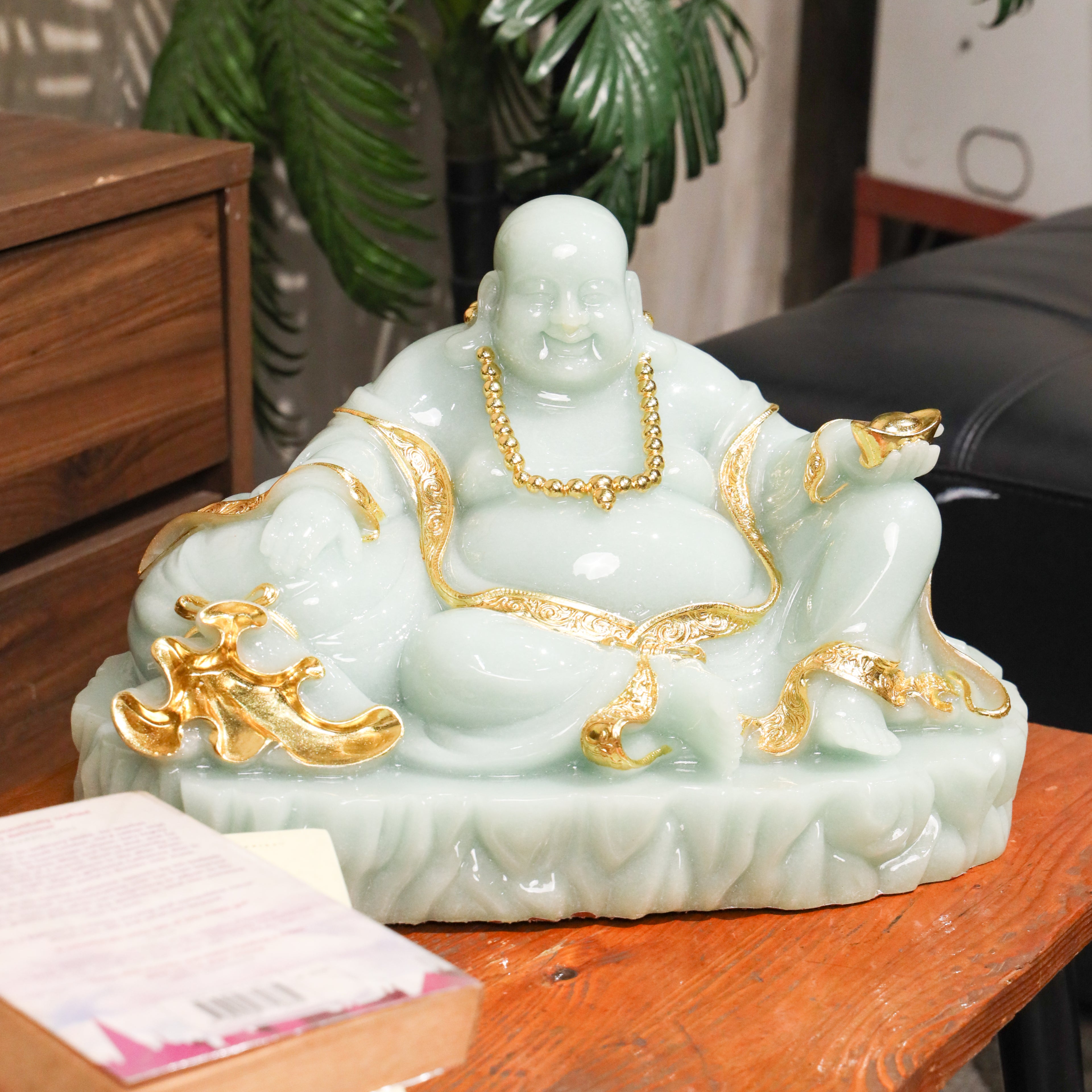 The Grand Jade Buddha of Abundance 40cm