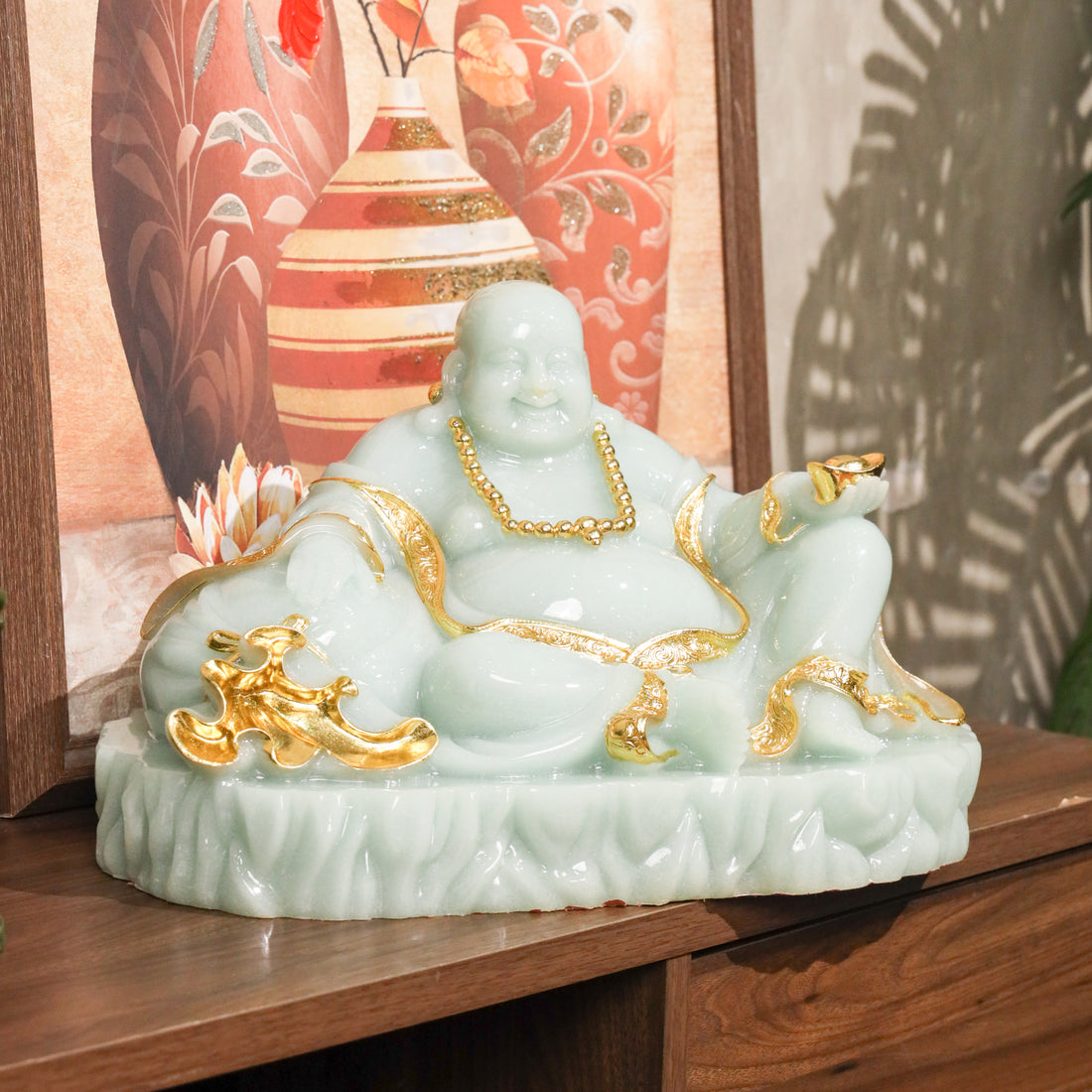 The Grand Jade Buddha of Abundance 40cm