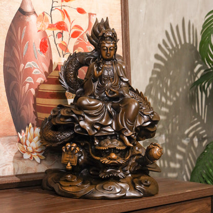 Dragon Lady Guan Yin of Strong Protection 45cm
