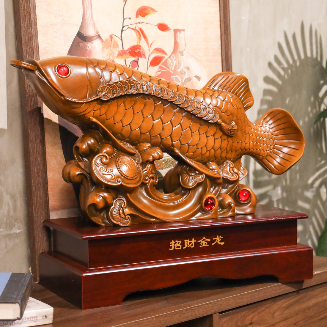 Grand Ancient Arowana of Expanding Wealth 65cm