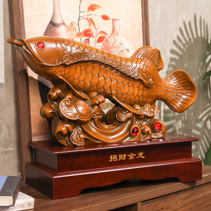 Grand Ancient Arowana of Expanding Wealth 65cm
