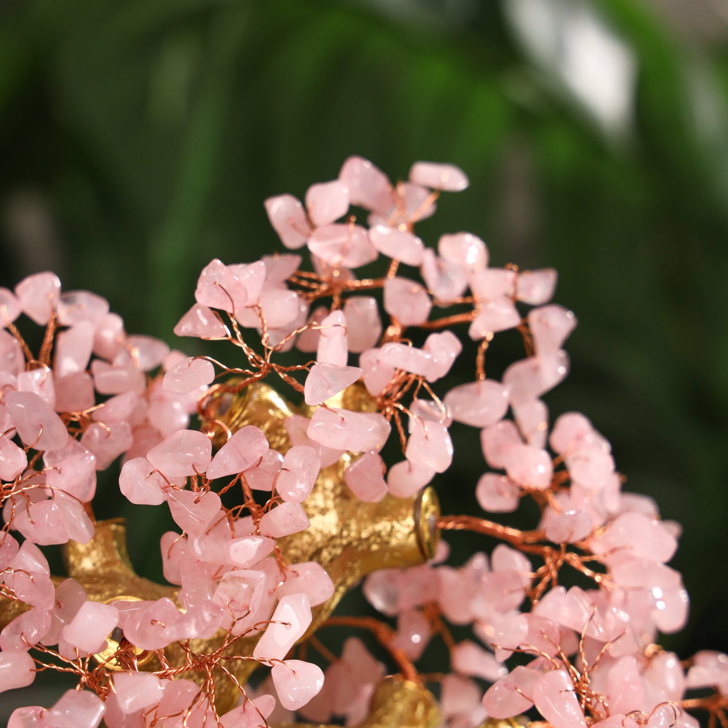 Rose Quartz Blossom Tree for Positive Energy 22cm