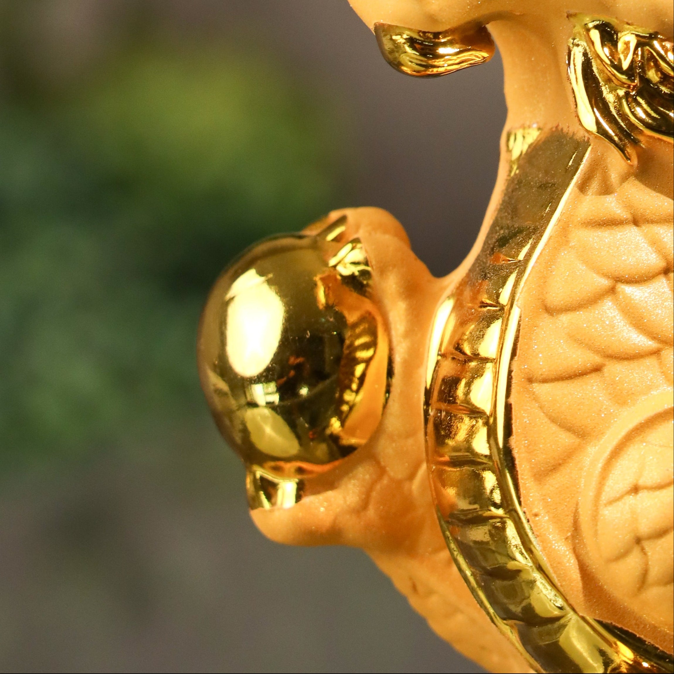 Golden Zodiac Dragon of Leadership &amp; Victory 18cm