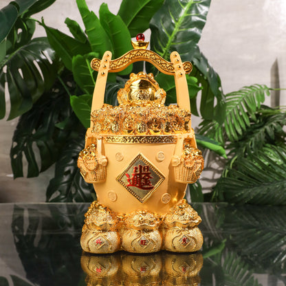 Golden Treasury of Saved Wealth 37cm
