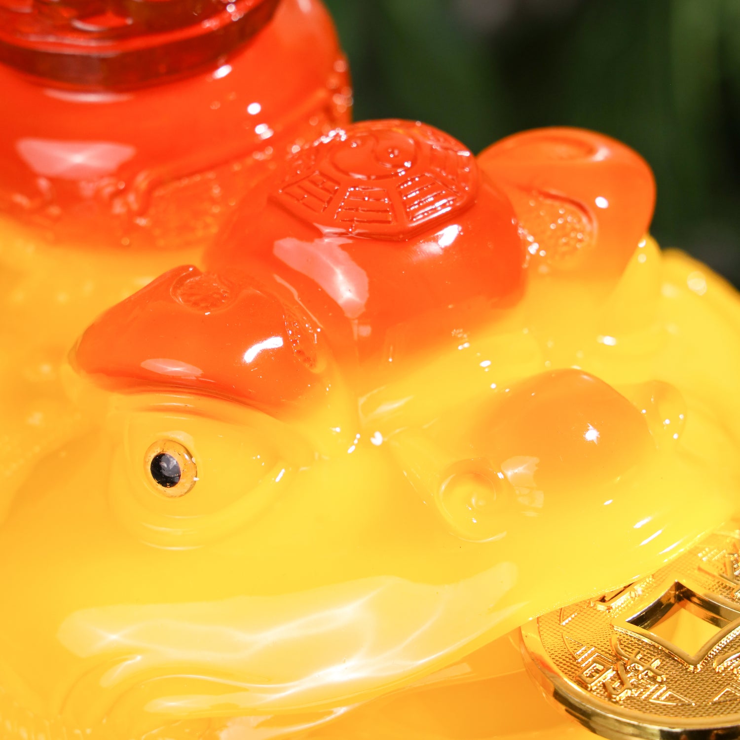 Bright Yellow Sunshine Money Frog 39cm