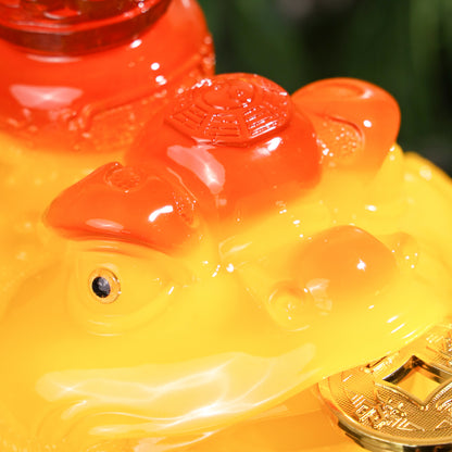 Bright Yellow Sunshine Money Frog 39cm