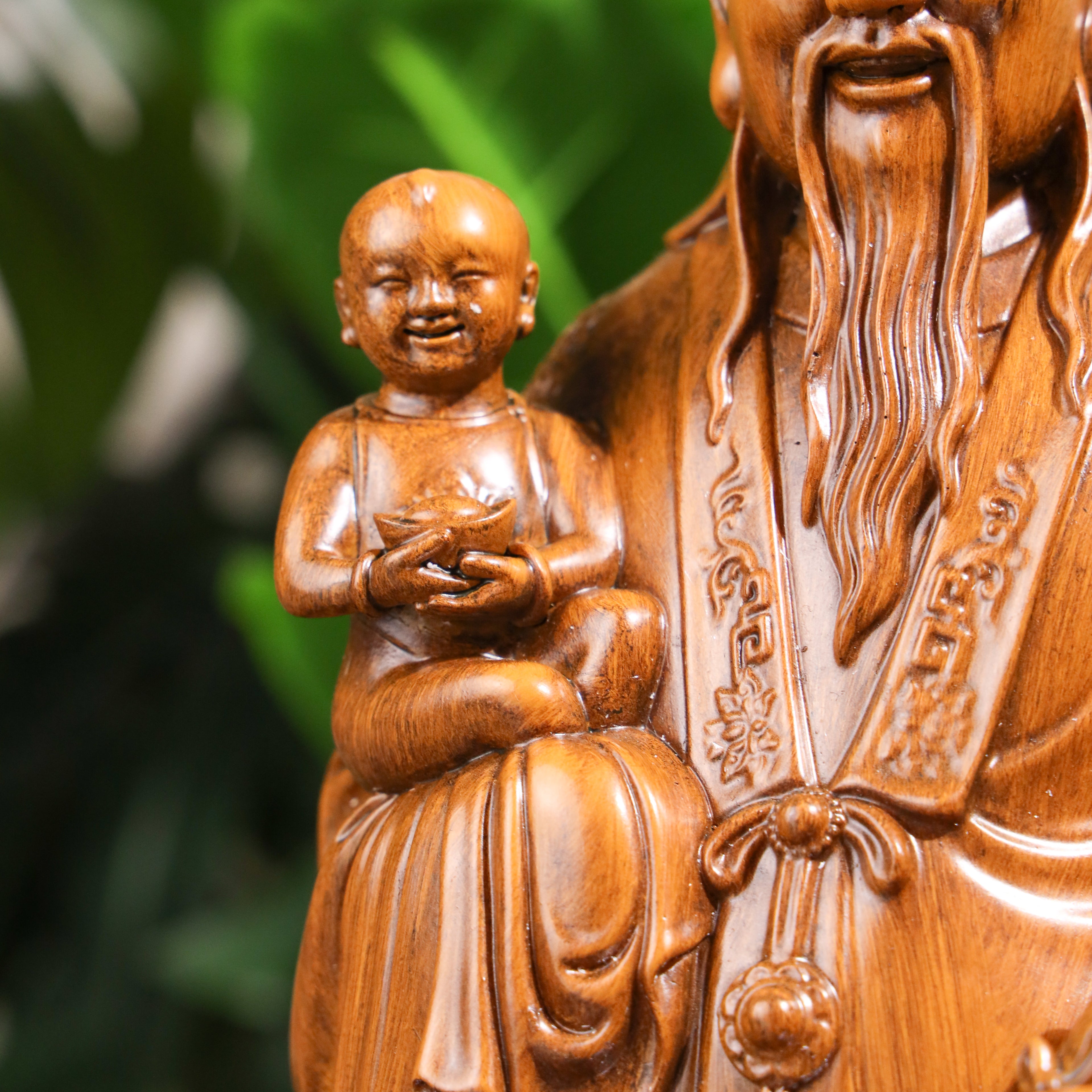 Ancient Fuk Luk Sau Set for Life Success 40cm