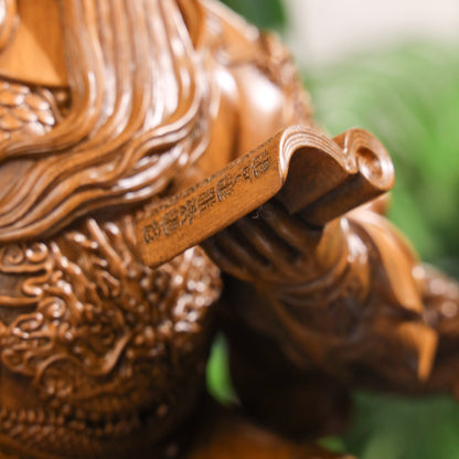 Seated Guan Gong of Wise Authority 46cm