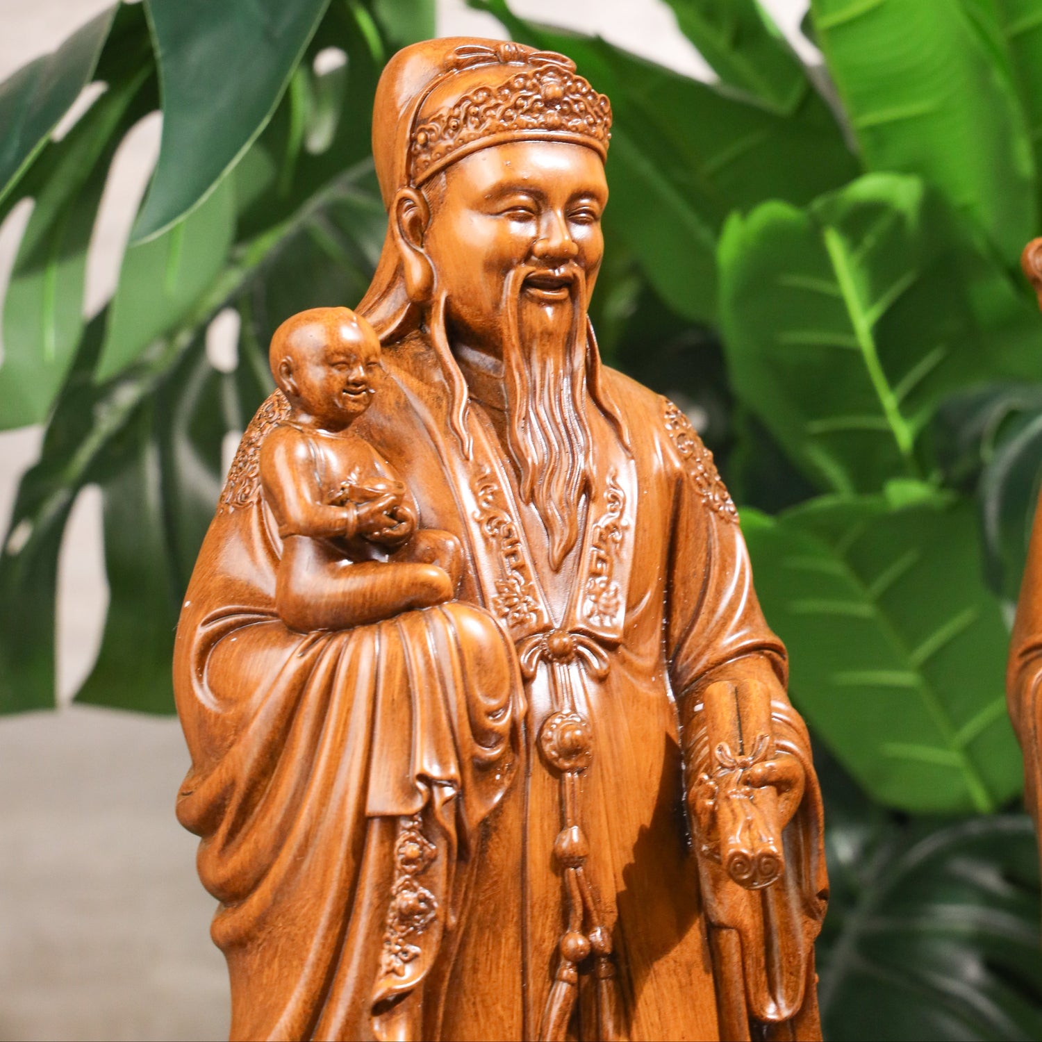 Ancient Fuk Luk Sau Set for Life Success 40cm