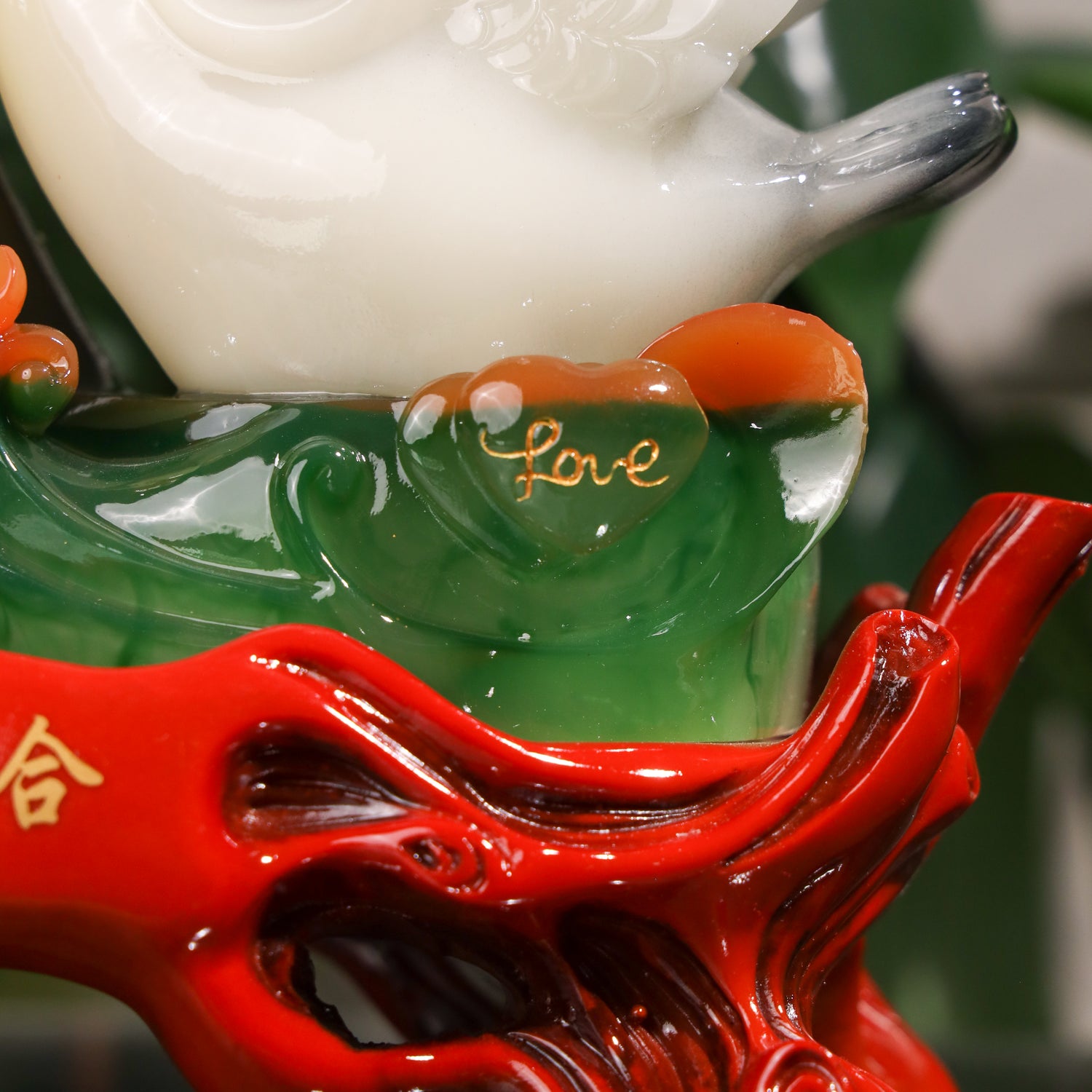 White Swans for Faithful Love 33cm