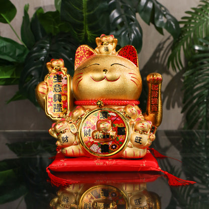Great &amp; Golden Lucky Cat for Business Success 30cm
