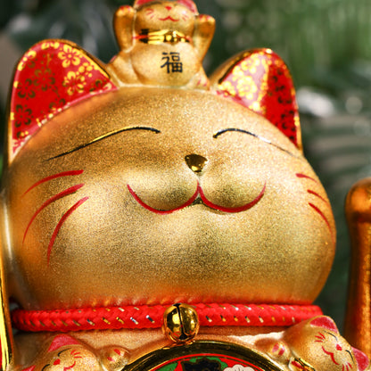 Great &amp; Golden Lucky Cat for Business Success 30cm