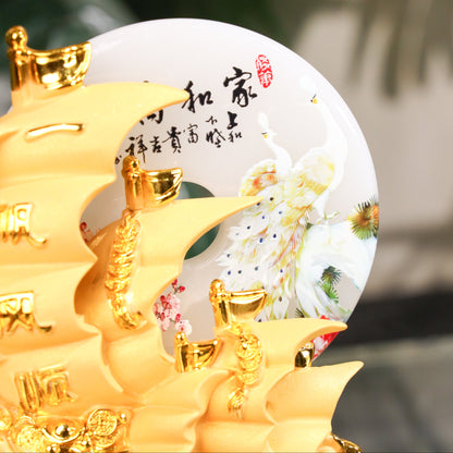 Successful Family Ventures Gold Ship 24cm