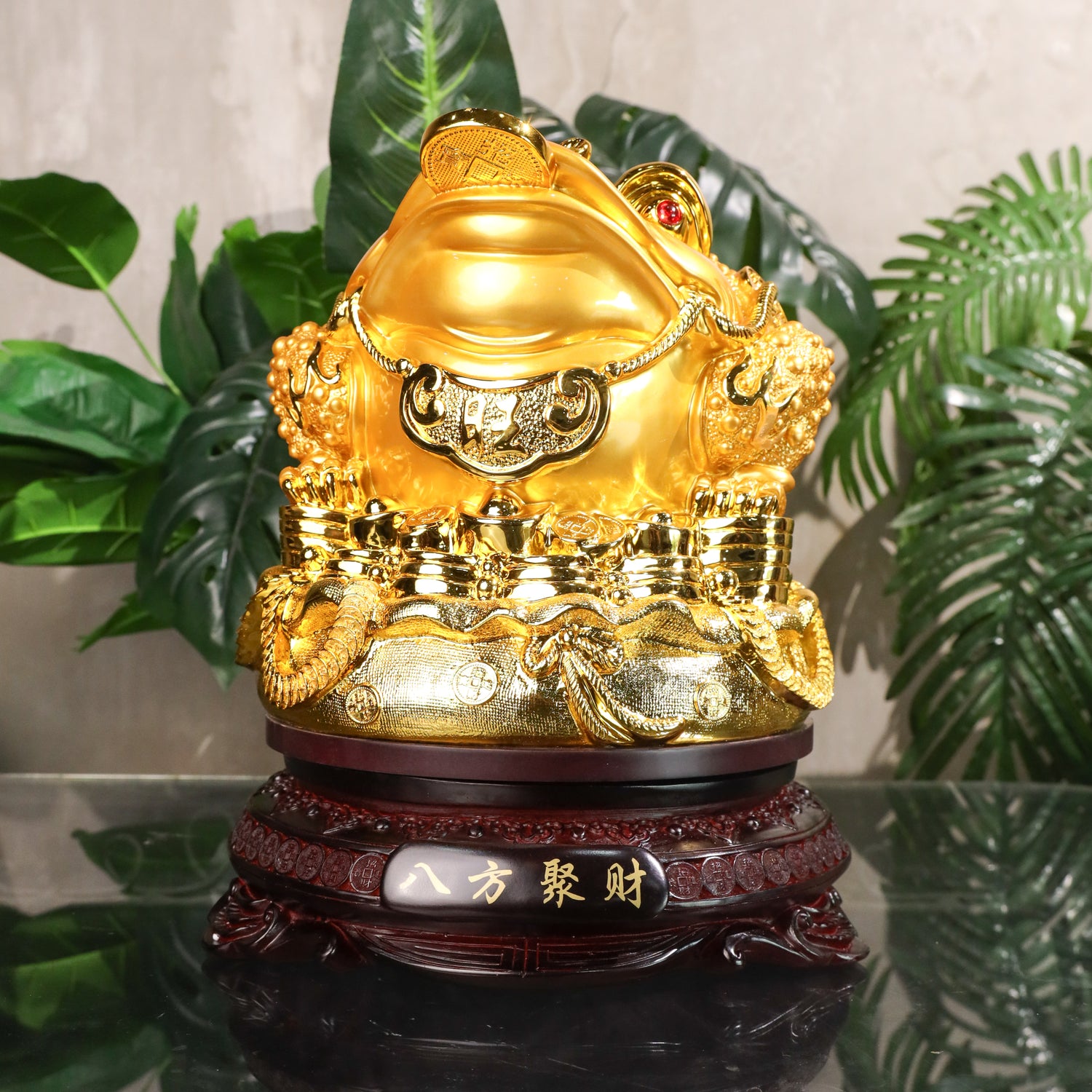 Endless Flow of Money Rotating Frog 37cm
