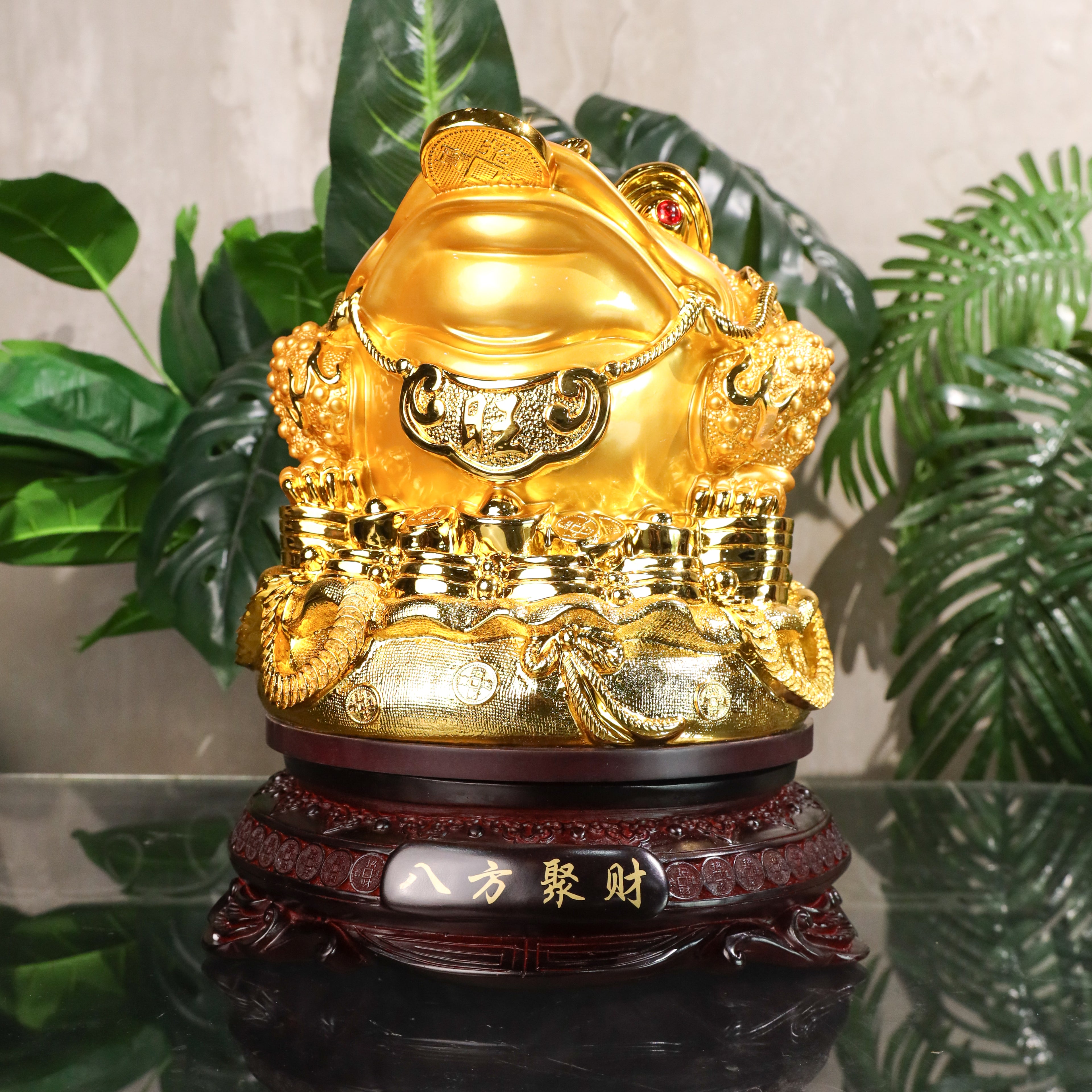 Endless Flow of Money Rotating Frog 37cm