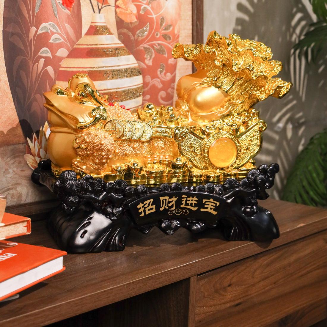 Bring Home The Harvest Money Frog 41cm