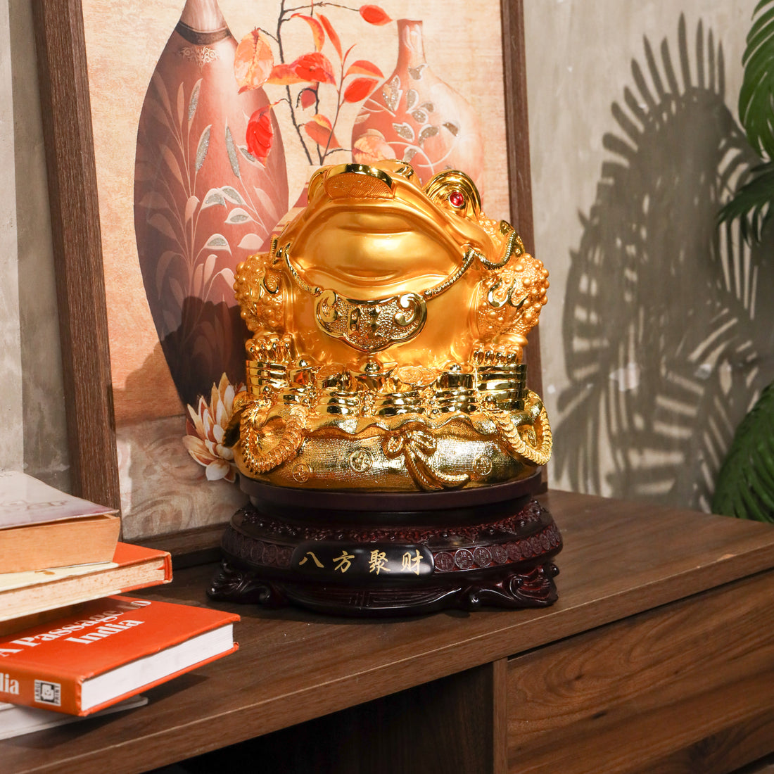 Endless Flow of Money Rotating Frog 37cm