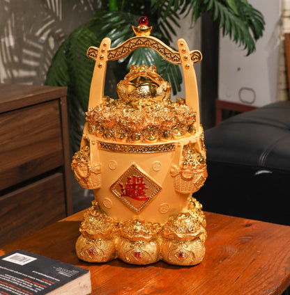 Golden Treasury of Saved Wealth 37cm