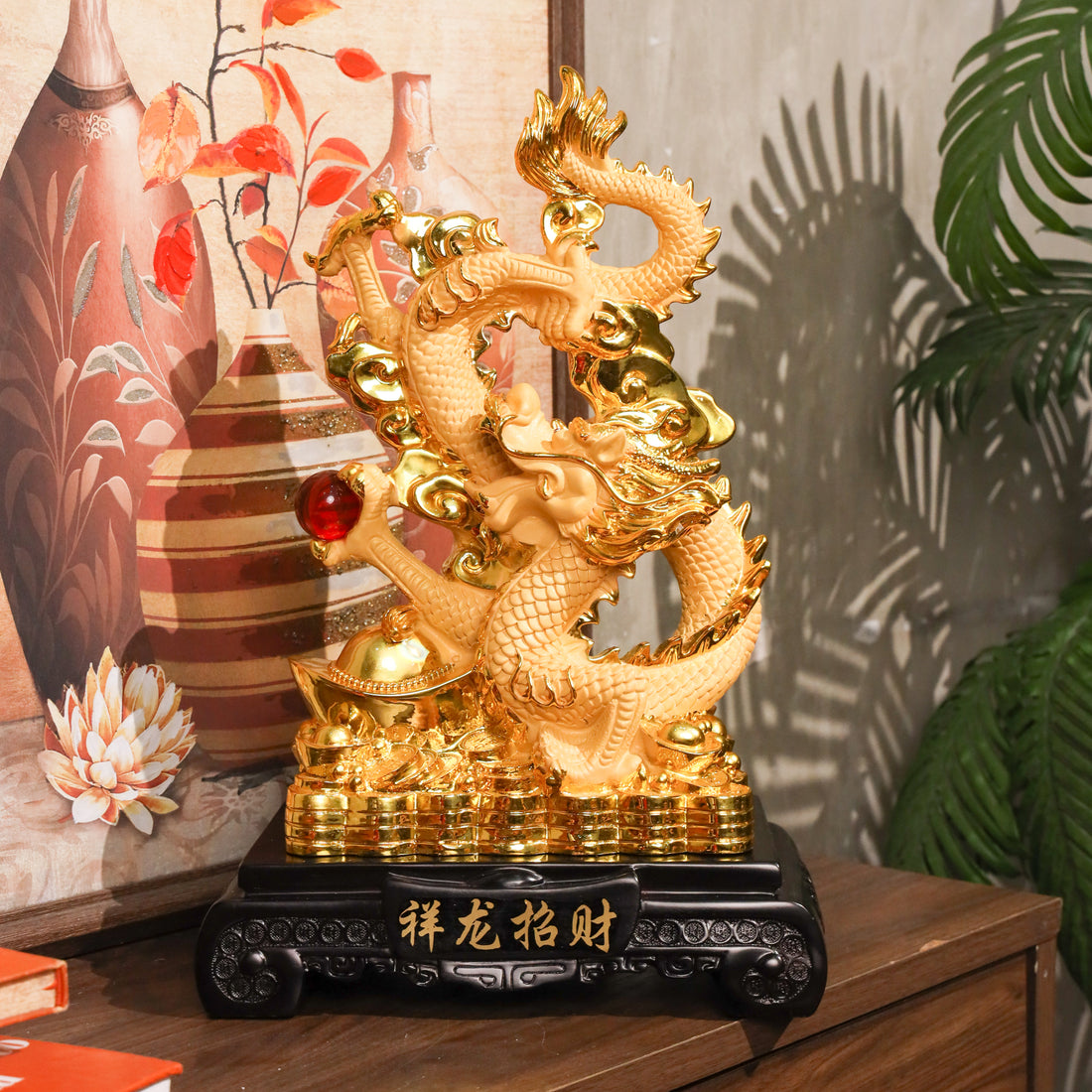 Blazing Dragon of Fast Success &amp; Wealth 49cm