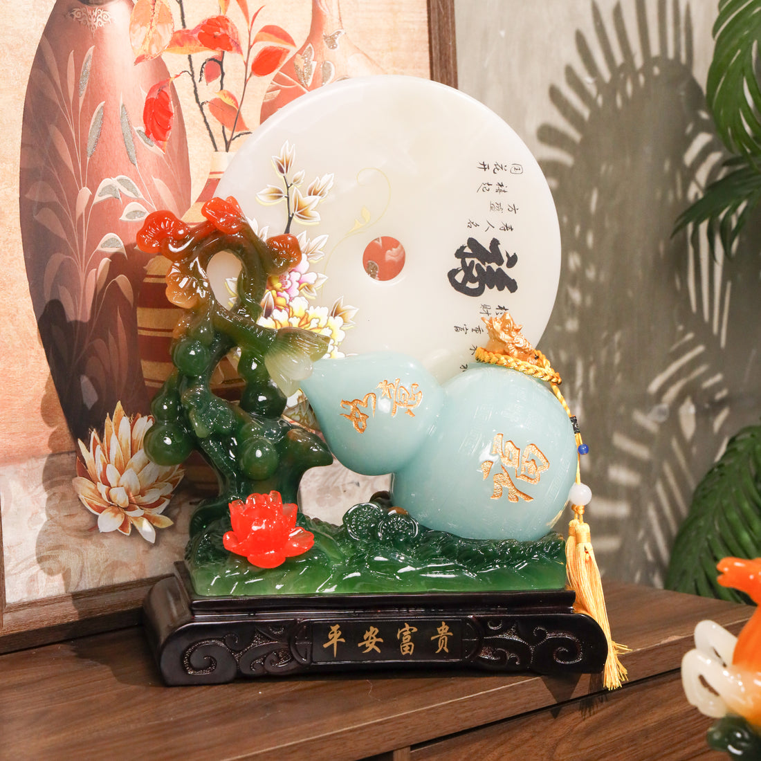 Blessed Jade Wu Lou of Healthy Living 40cm