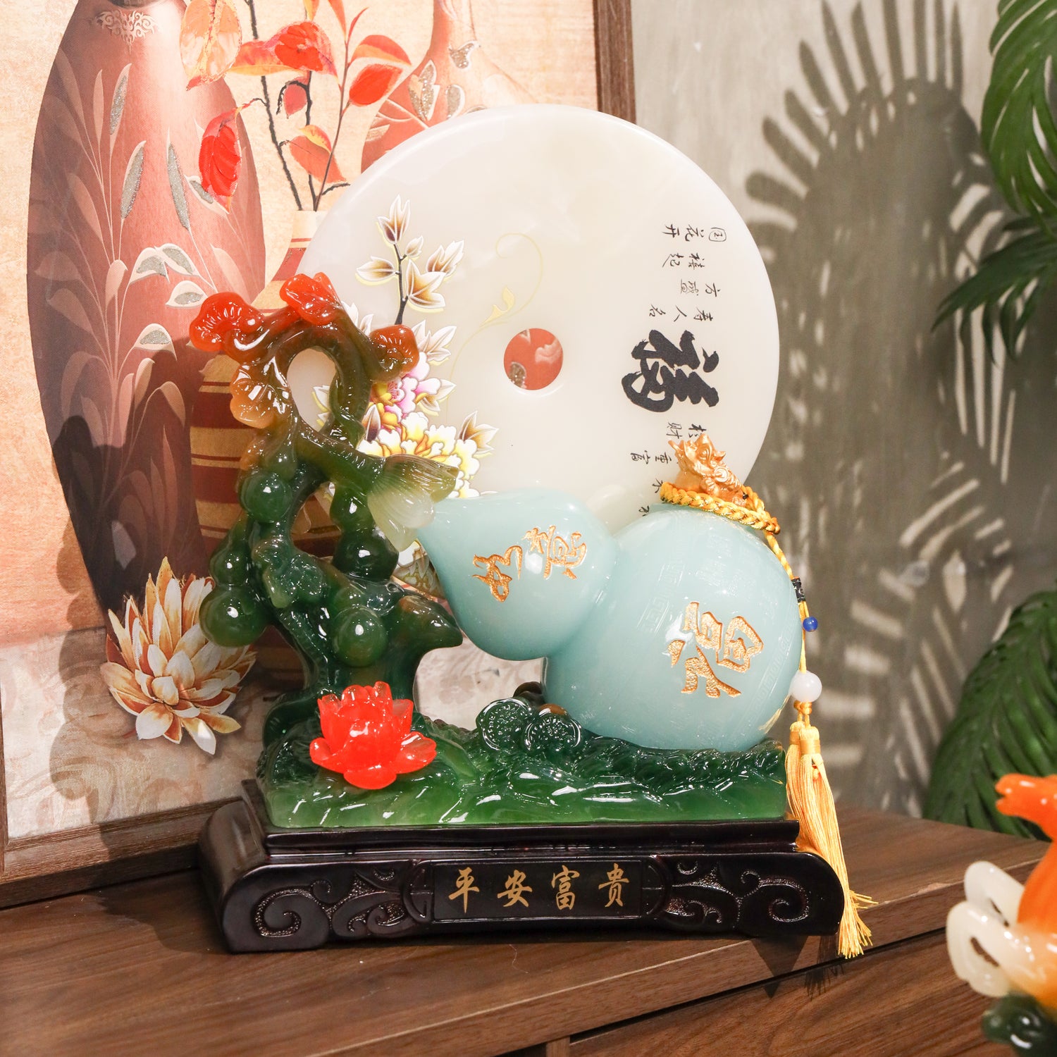 Blessed Jade Wu Lou of Healthy Living 40cm