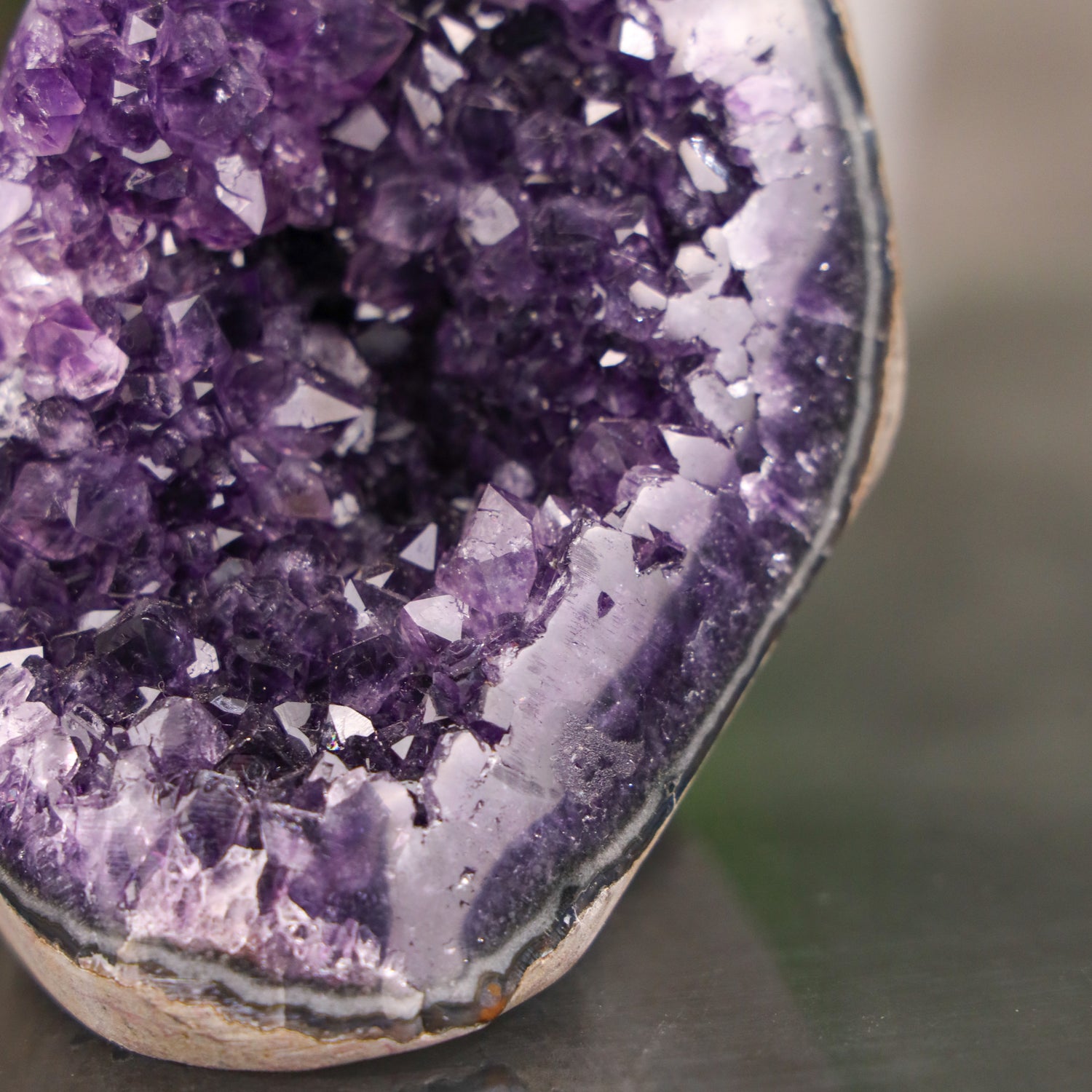 Amethyst Cluster of Pure Healing Energy 1.0-1.2kg