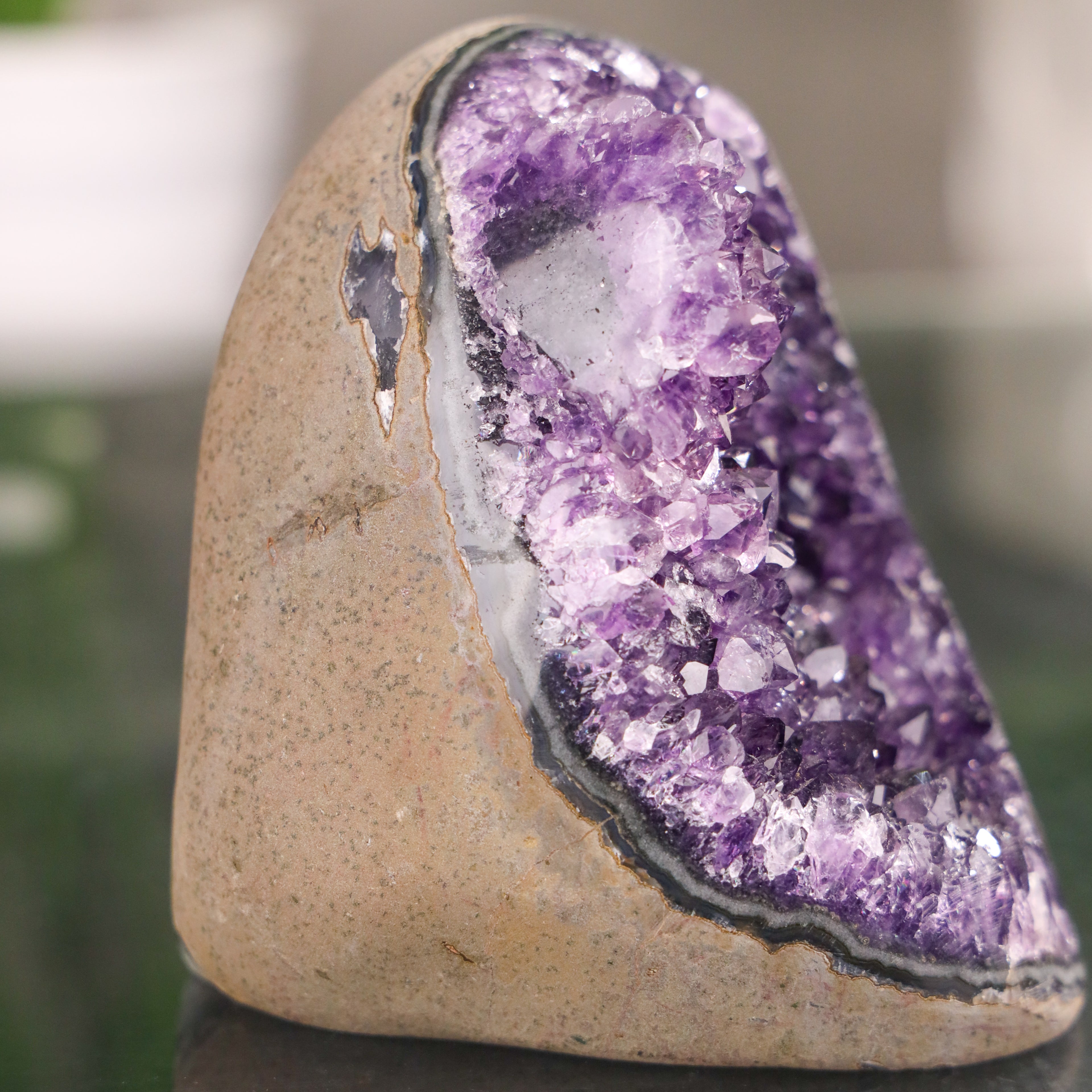 Amethyst Cluster of Pure Healing Energy 1.0-1.2kg