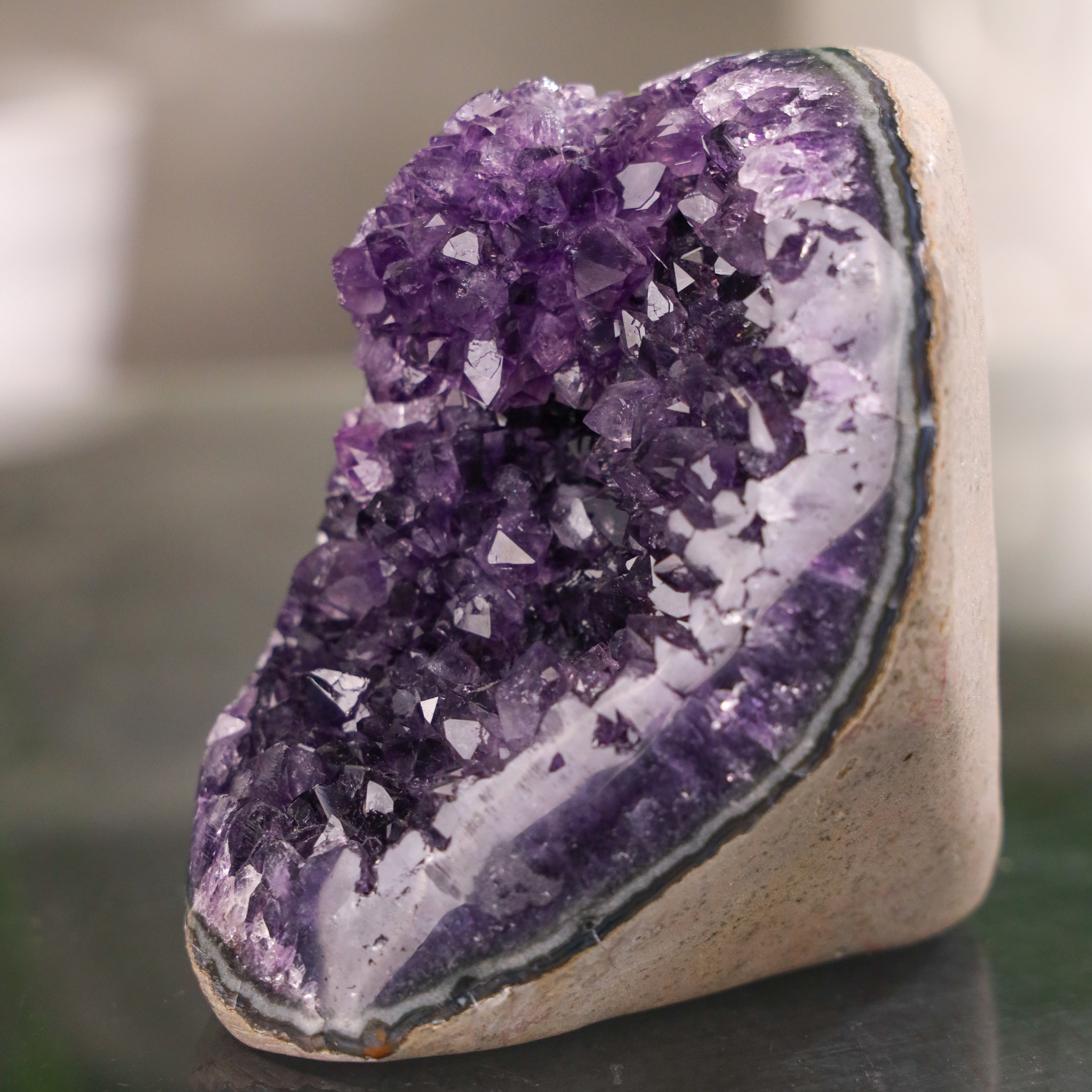 Amethyst Cluster of Pure Healing Energy 1.0-1.2kg