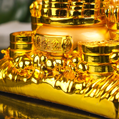 Successful Forever Golden Dragon Turtle 32cm