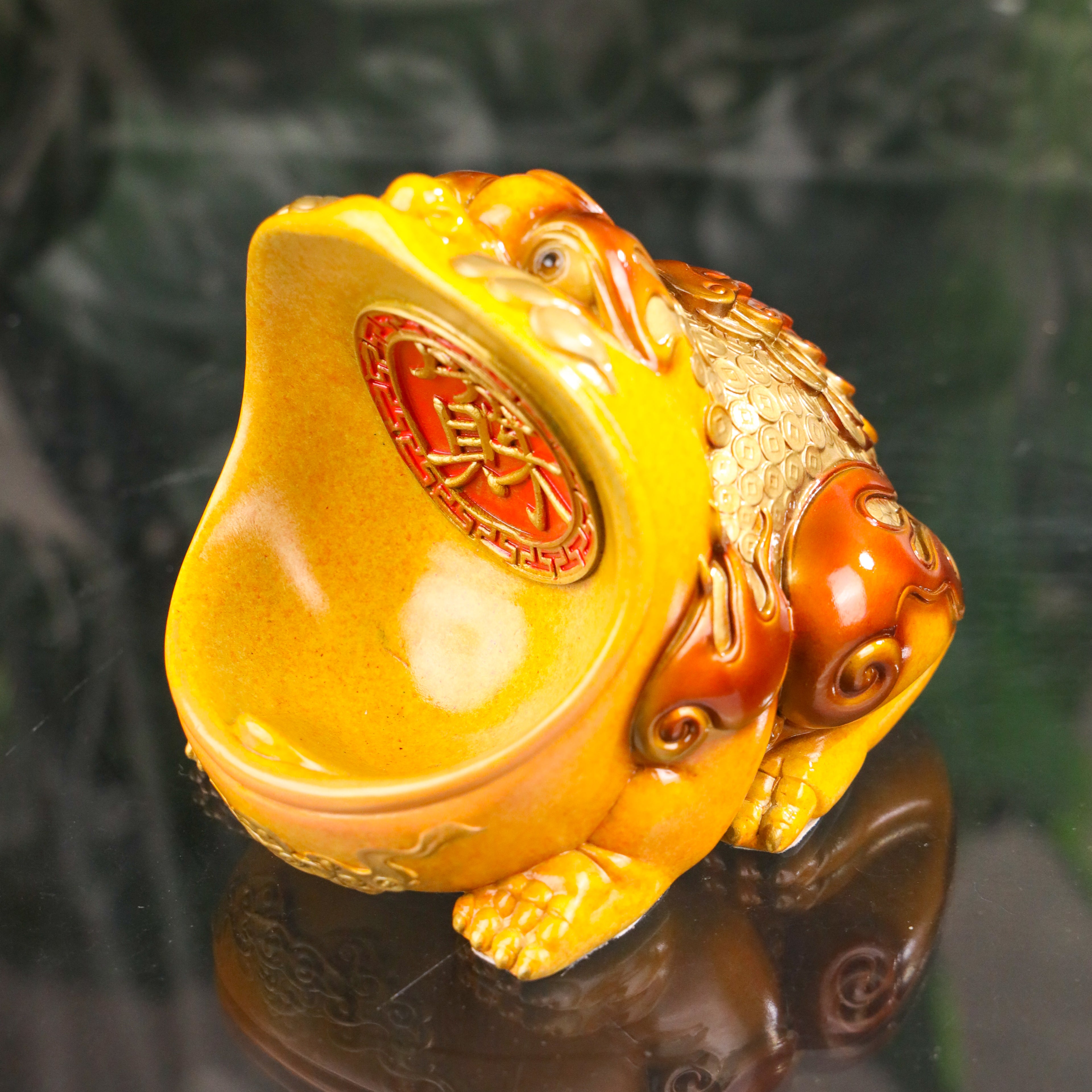 The Coin Eater - Hungry Money Frog 15cm