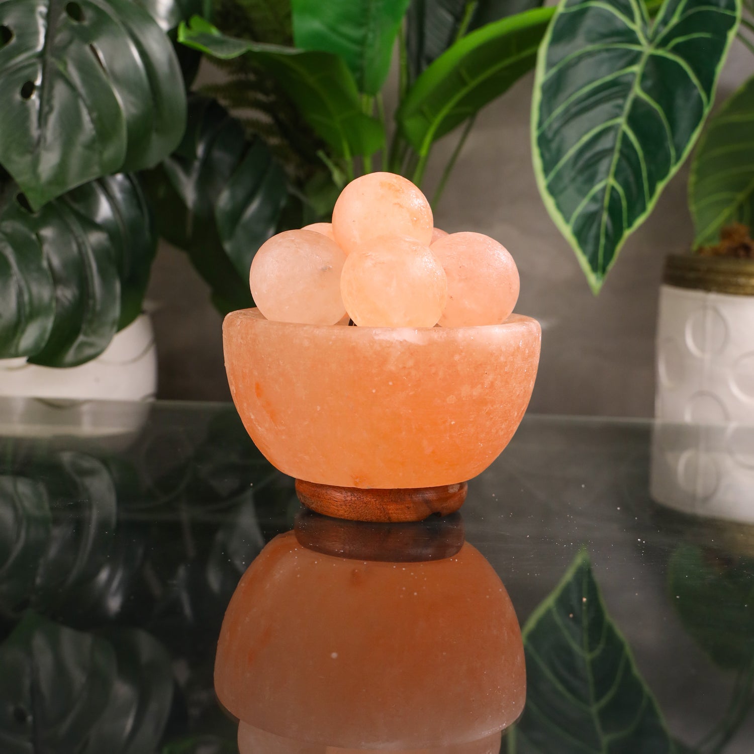 Healing Light Bowl Himalayan Salt Lamp 17cm