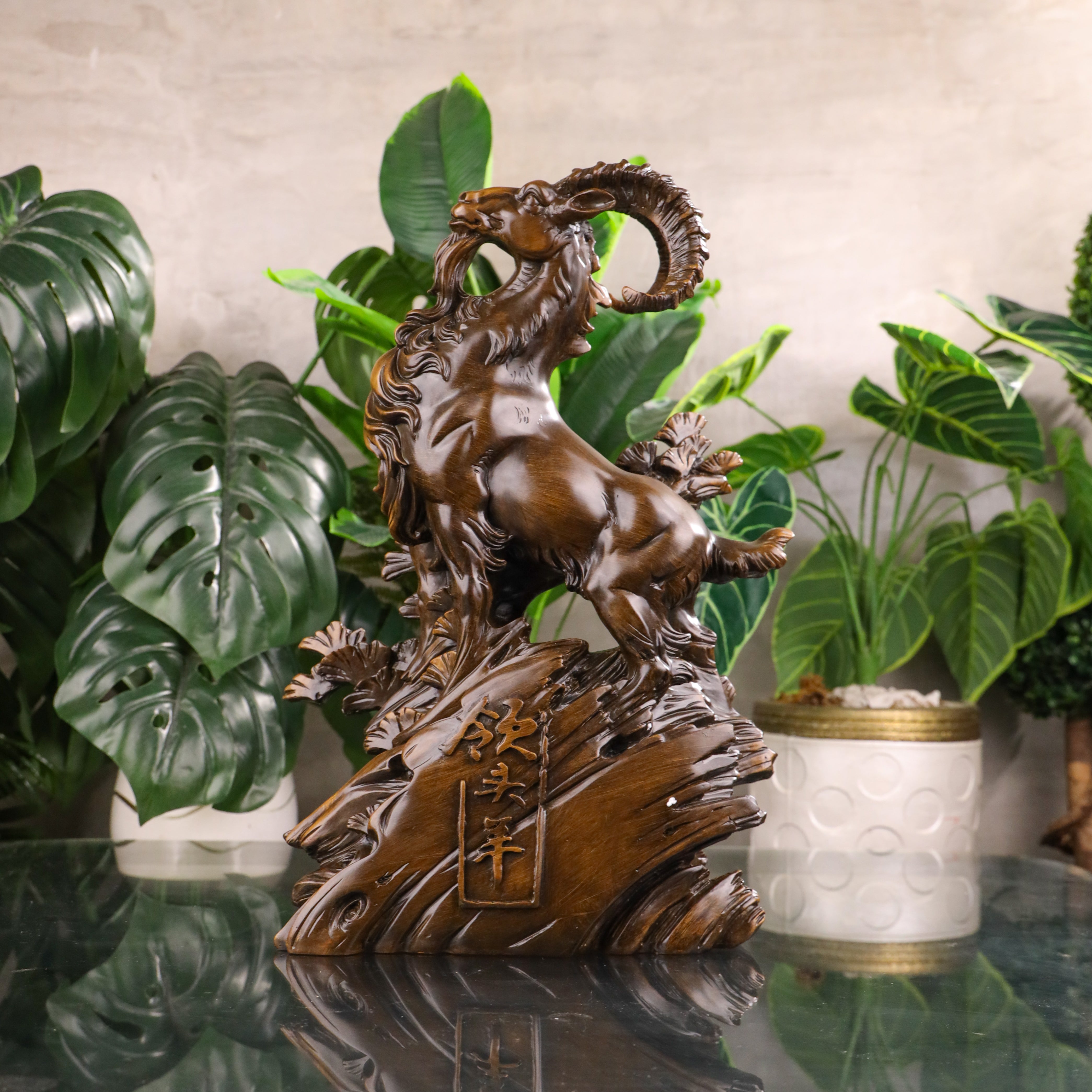 Harmony and Victory Majestic Goat 49cm - Feng Shui Charms PH