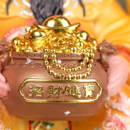 Bright Fortune God of Wealth Luck 30cm