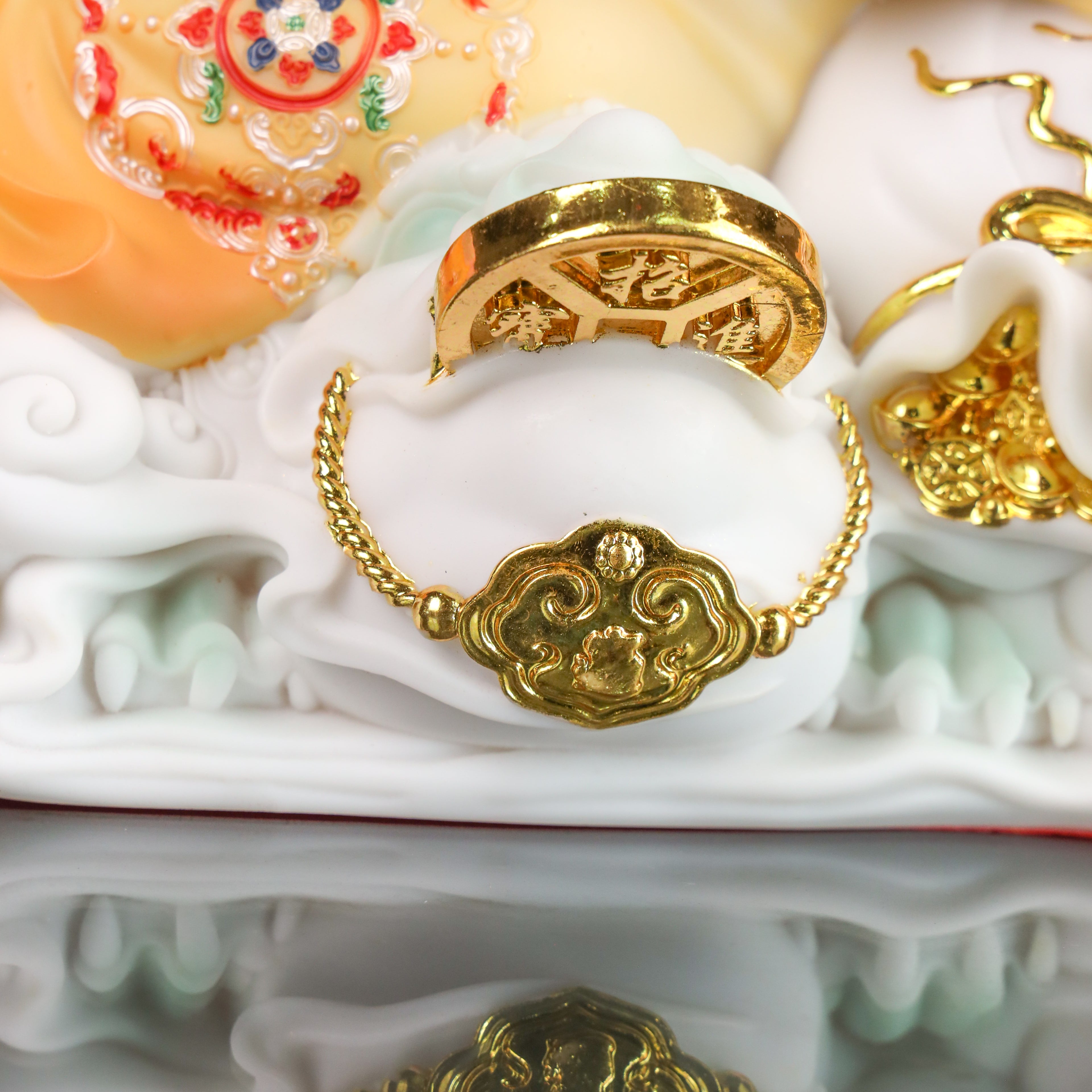 Colorful Prosperity Laughing Buddha 39cm