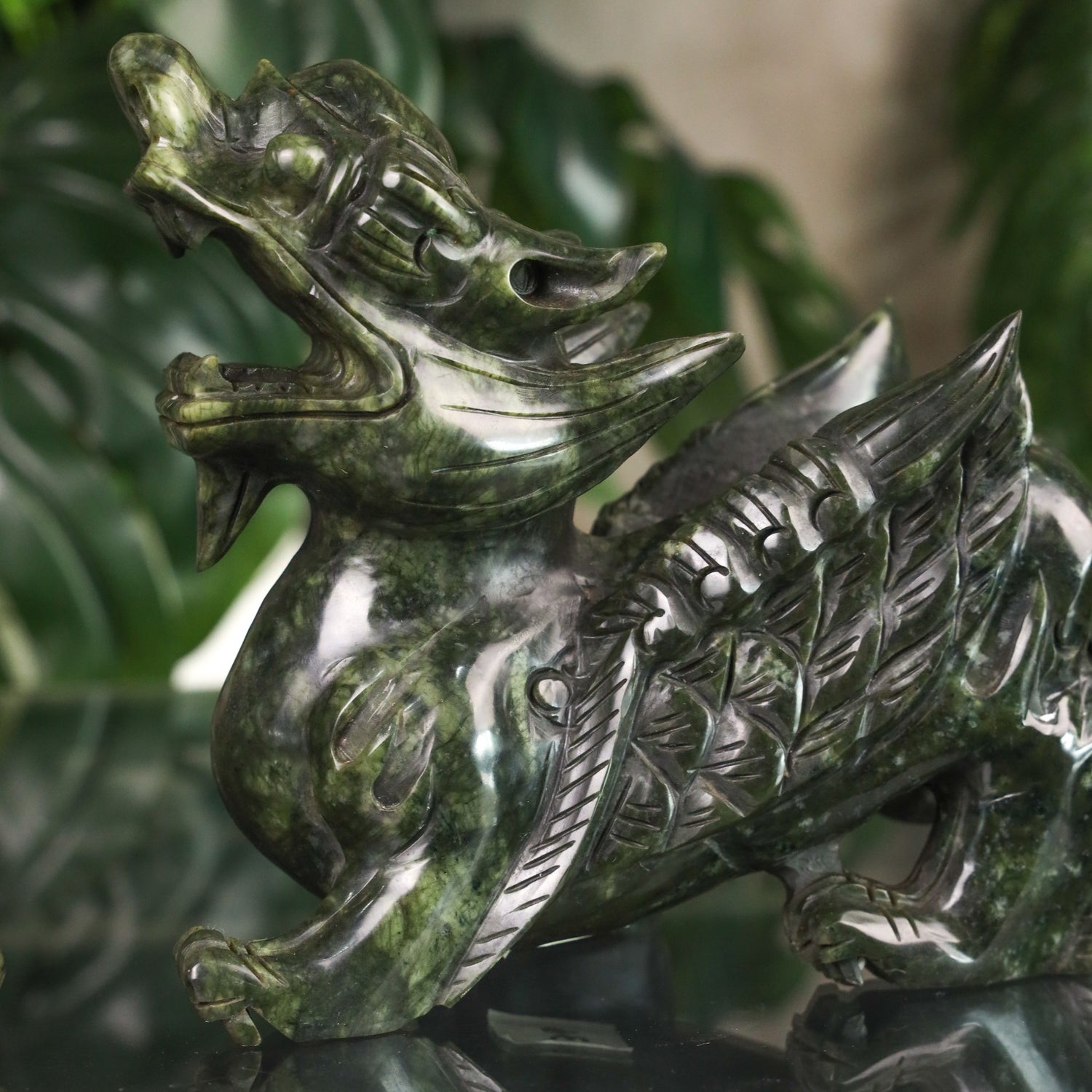 The Royal Jade Guardians Pi Yao Pair 23cm