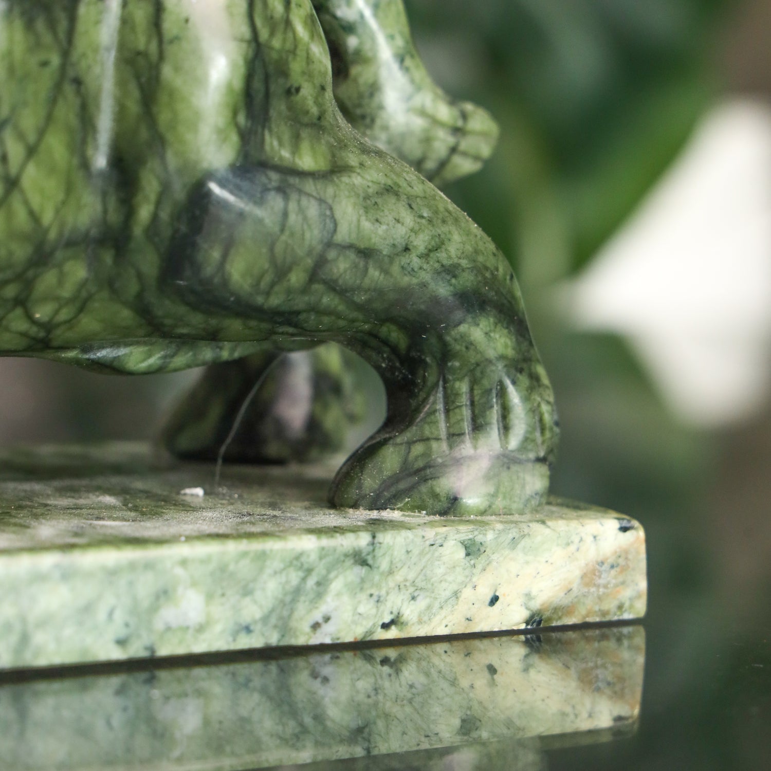 Mighty Jade Ox for Reliable Luck 30cm