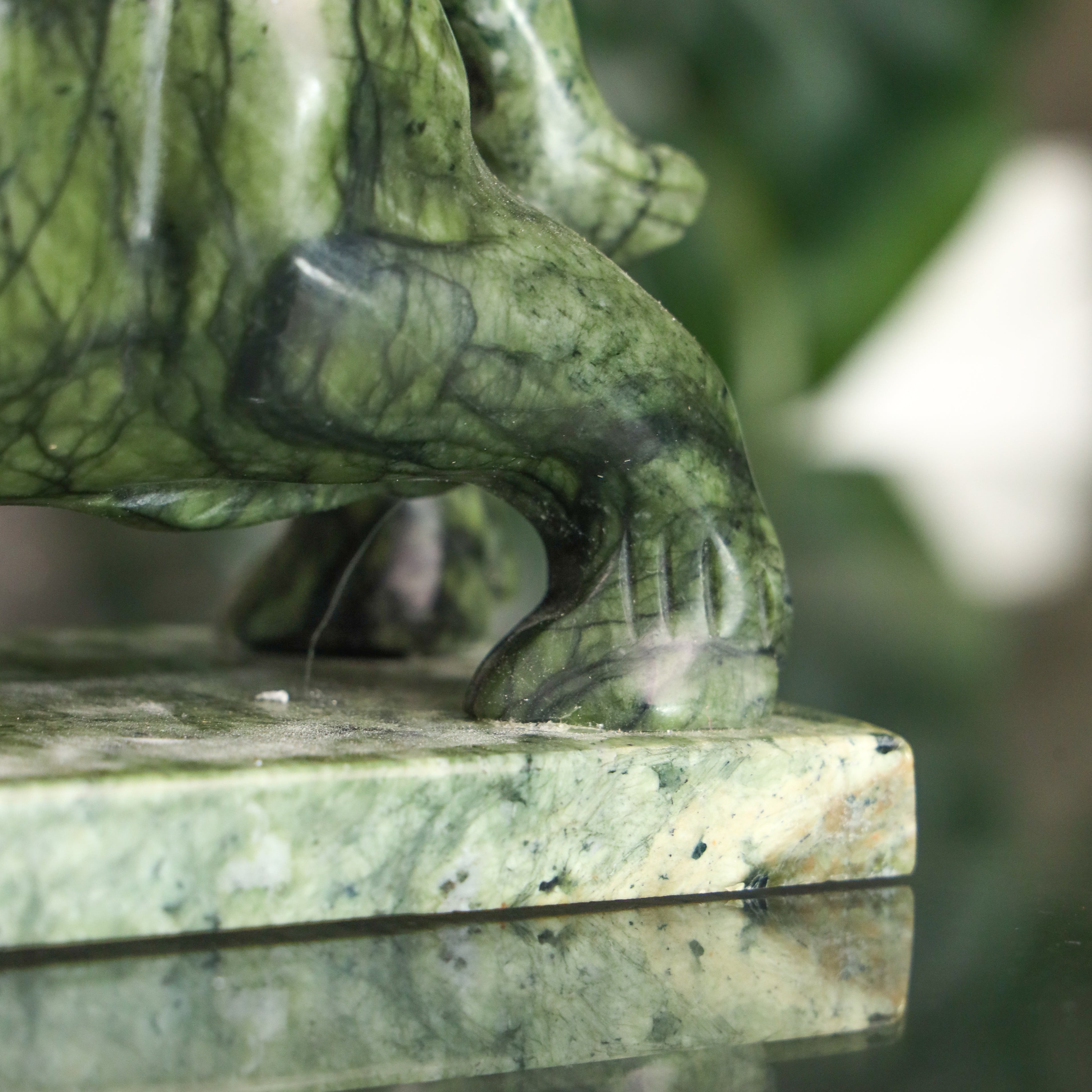 Mighty Jade Ox for Reliable Luck 30cm