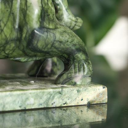 Mighty Jade Ox for Reliable Luck 30cm