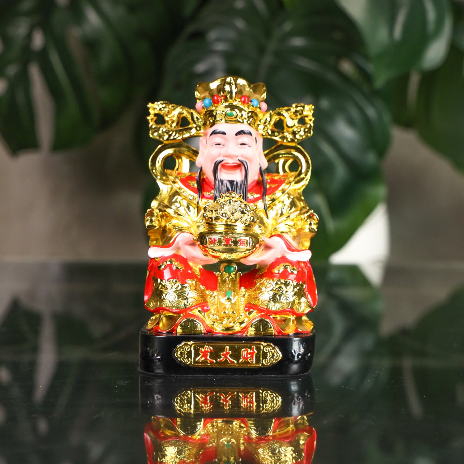 God of Golden Fortune Cai Shen 15cm