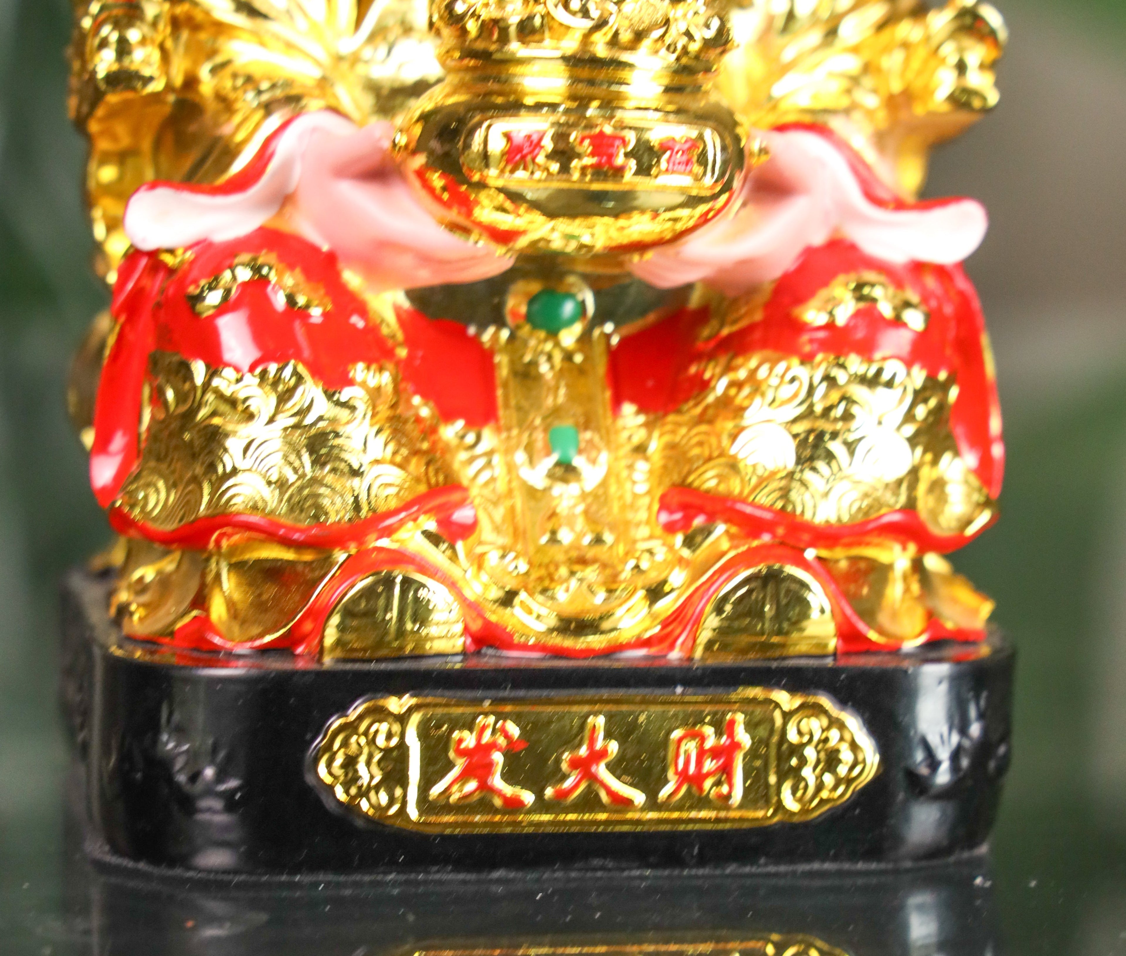 God of Golden Fortune Cai Shen 15cm