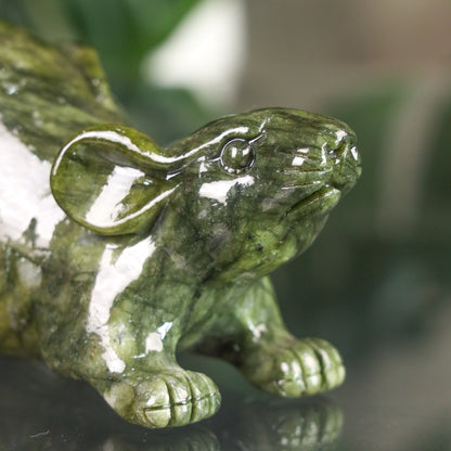 Jade Zodiac Rat for Hidden Advantage 16cm