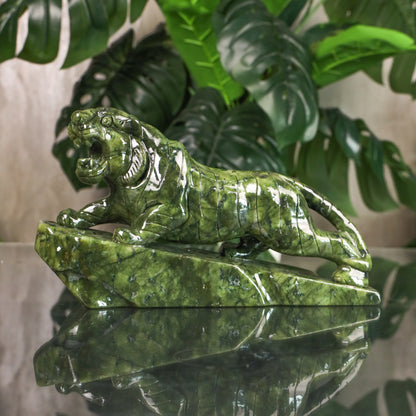 Powerful Jade Tiger of Dominance 28cm