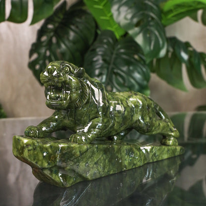 Powerful Jade Tiger of Dominance 28cm