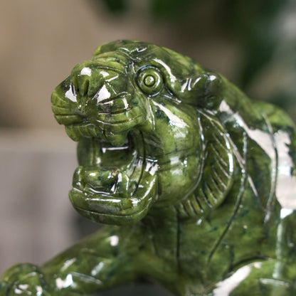 Powerful Jade Tiger of Dominance 28cm
