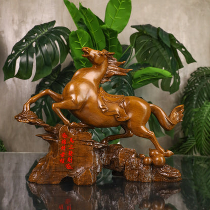 Smooth Success Galloping Wood Horse 43cm